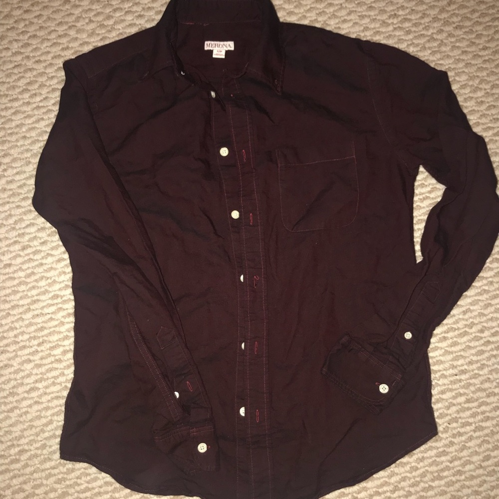 Burgundy long sleeve